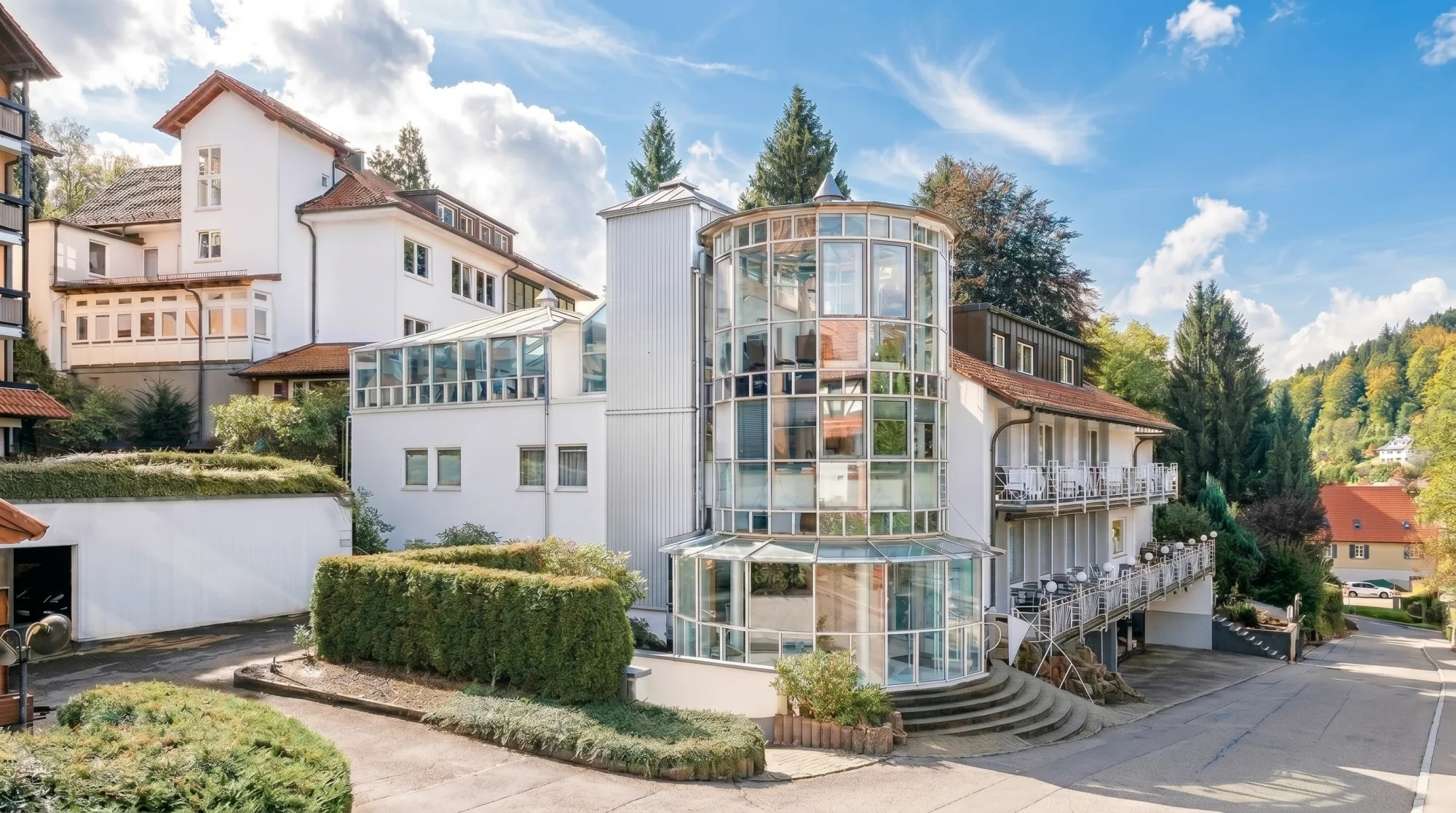 Sanima Klinik am Mayenberg in Bad Herrenalb, nestled in the Northern Black Forest.