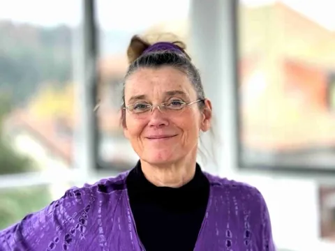 Porträt von Frau Huttary